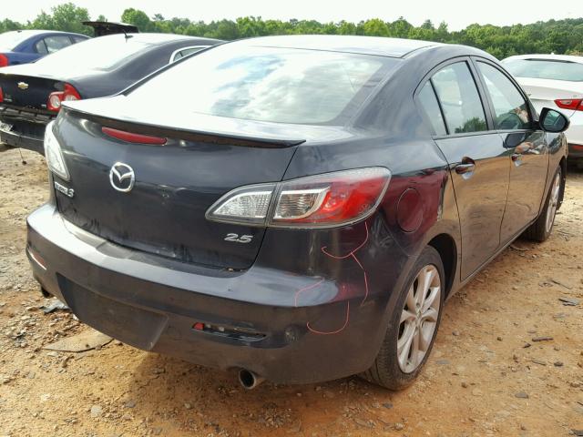 JM1BL1U65B1356994 - 2011 MAZDA 3 S BLACK photo 4