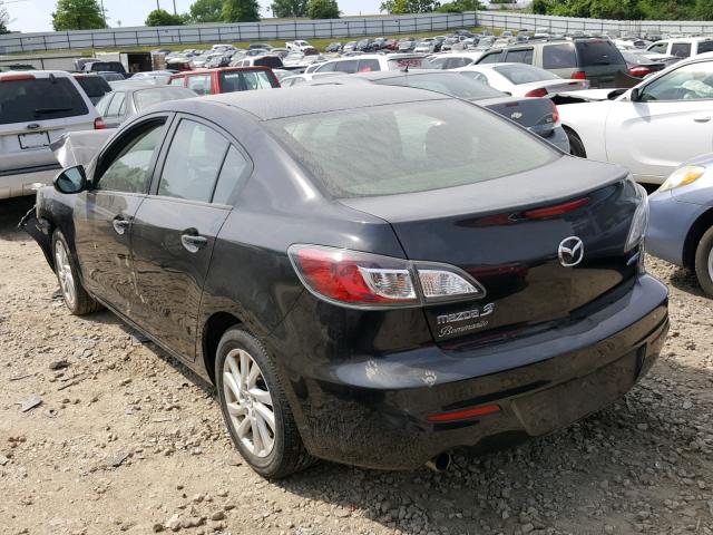 JM1BL1V78C1562447 - 2012 MAZDA 3 I BLACK photo 3