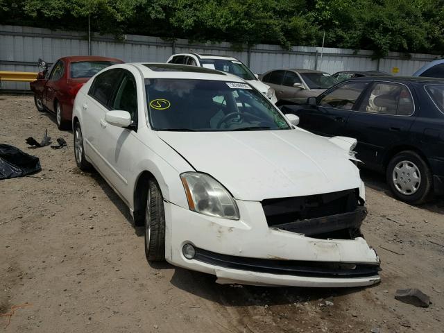 1N4BA41E66C862563 - 2006 NISSAN MAXIMA SE WHITE photo 1