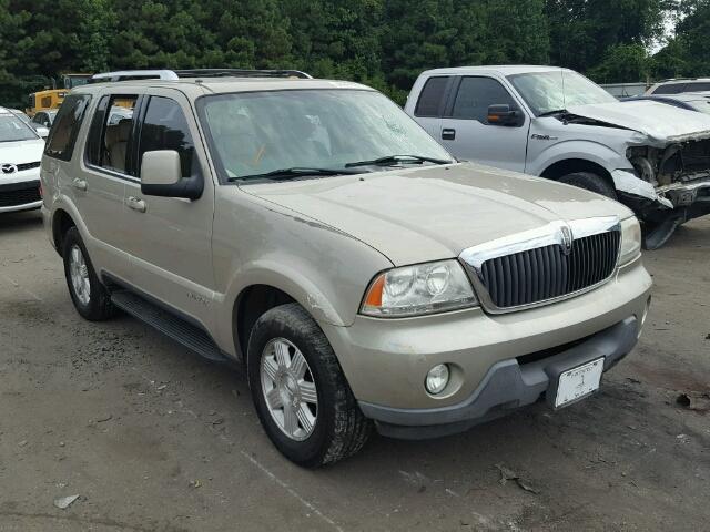 5LMEU88H04ZJ18059 - 2004 LINCOLN AVIATOR Qızıl foto 1