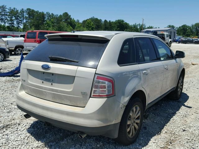 2FMDK49C47BA72257 - 2007 FORD EDGE SEL P CREAM photo 4