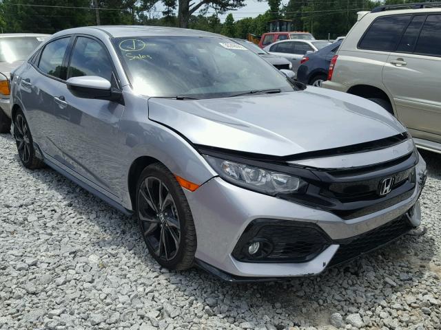 SHHFK7H47JU207054 - 2018 HONDA CIVIC SPOR SILVER photo 1