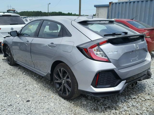 SHHFK7H47JU207054 - 2018 HONDA CIVIC SPOR SILVER photo 3