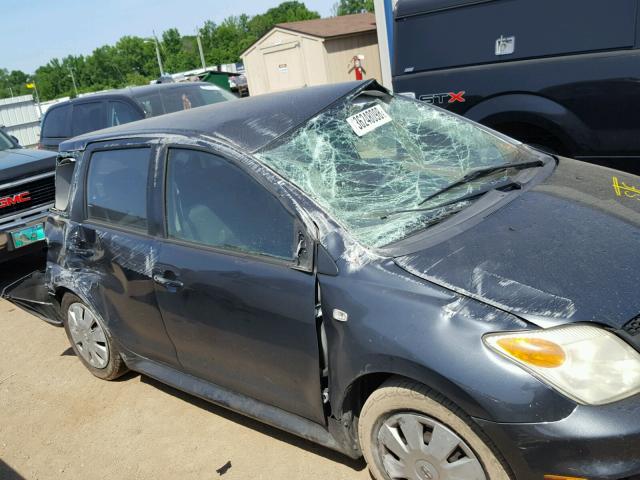 JTKKT624X60151254 - 2006 TOYOTA SCION XA ნაცრისფერი ფოტო 9