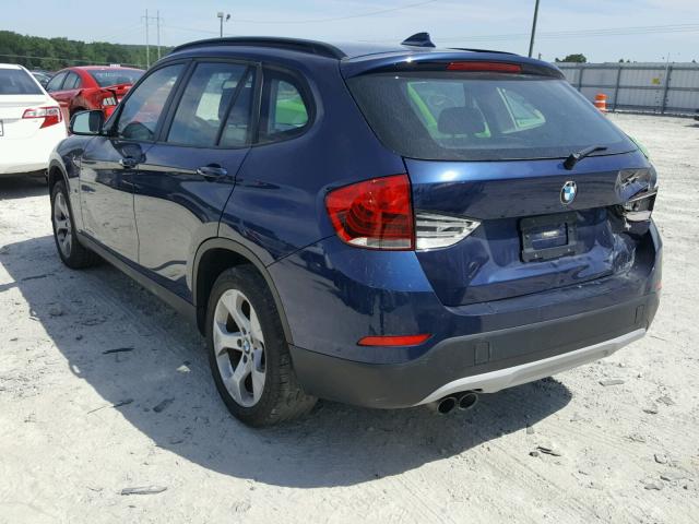 WBAVM1C53FV498131 - 2015 BMW X1 SDRIVE2 BLUE photo 3