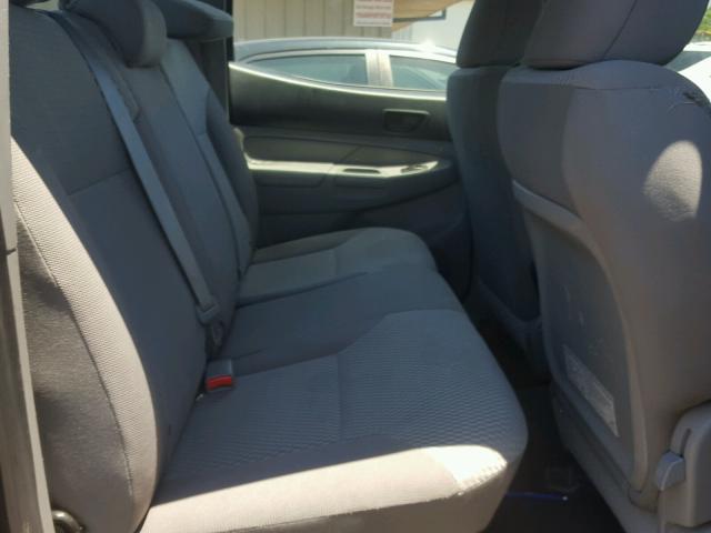 5TFJU4GN8FX067270 - 2015 TOYOTA TACOMA DOU BLACK photo 6