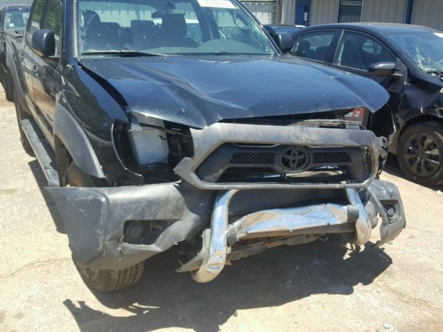 5TFJU4GN8FX067270 - 2015 TOYOTA TACOMA DOU BLACK photo 9