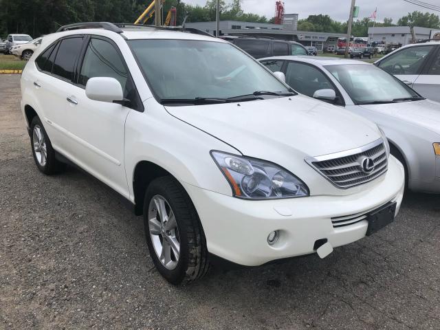 JTJHW31U882850248 - 2008 LEXUS RX 400H WHITE photo 1