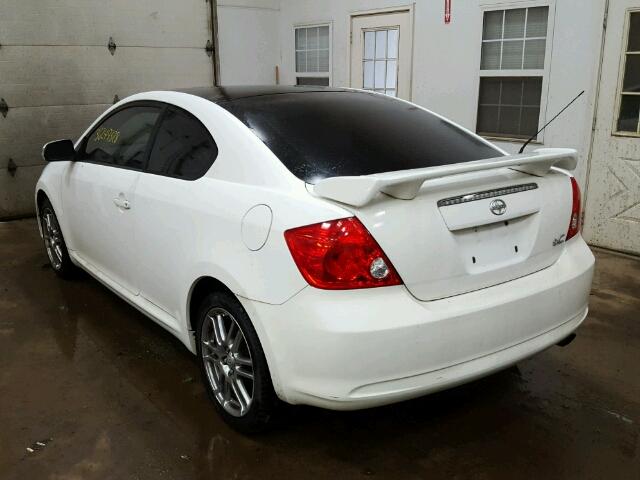 JTKDE177450015919 - 2005 TOYOTA SCION TC 白色 照片 3