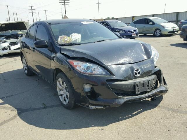 JM1BL1UP7D1847840 - 2013 MAZDA 3 I BLACK photo 1