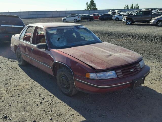 2G1WL54T2M9170156 - 1991 CHEVROLET LUMINA BURGUNDY photo 1