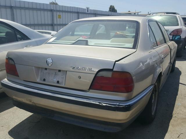 WBAGJ8328VDM07049 - 1997 BMW 740 IL GOLD photo 4