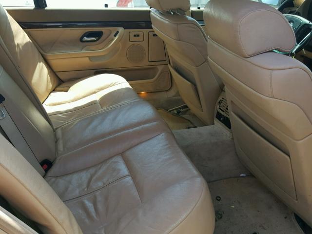 WBAGJ8328VDM07049 - 1997 BMW 740 IL GOLD photo 6