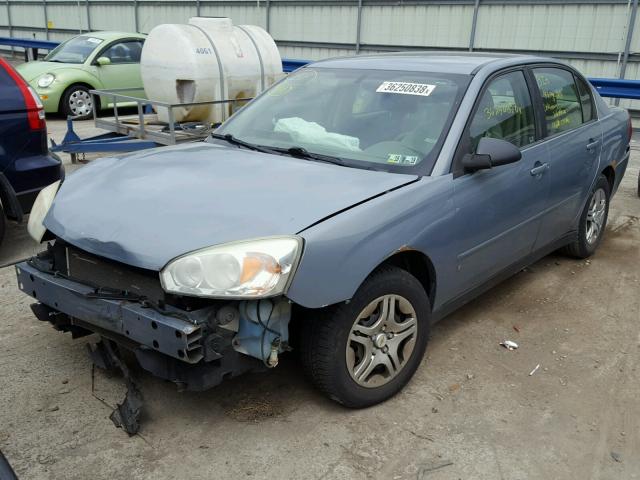 1G1ZS58F97F102937 - 2007 CHEVROLET MALIBU LS BLUE photo 2