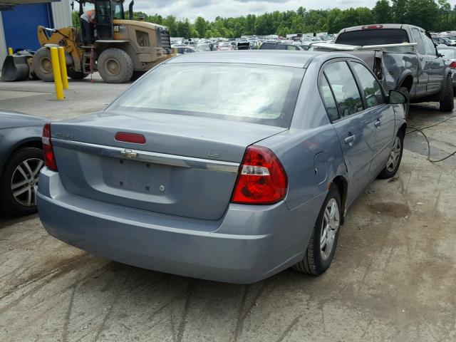 1G1ZS58F97F102937 - 2007 CHEVROLET MALIBU LS BLUE photo 4