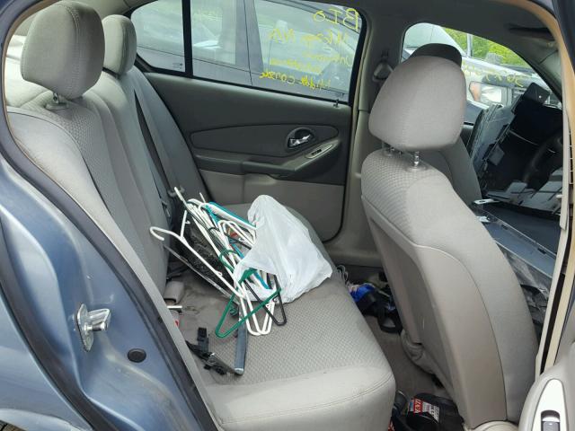 1G1ZS58F97F102937 - 2007 CHEVROLET MALIBU LS BLUE photo 6