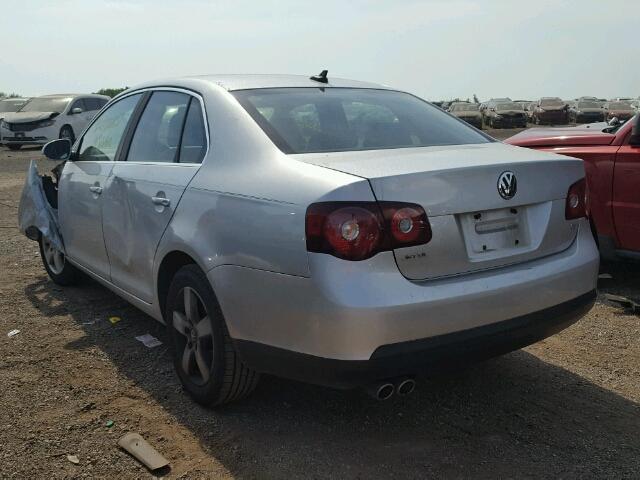 3VWRM71K39M022375 - 2009 VOLKSWAGEN JETTA SE SILVER photo 3