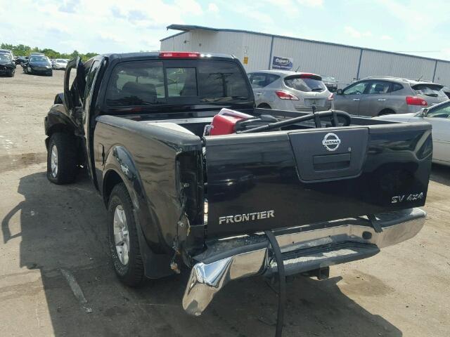 1N6AD0CWXBC437527 - 2011 NISSAN FRONTIER S BLACK photo 3