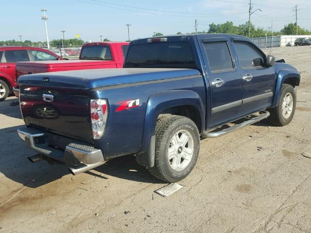 1GCDS136648172980 - 2004 CHEVROLET COLORADO BLUE photo 4