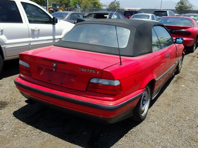 WBABJ6329RJD31057 - 1994 BMW 325 IC AUT RED photo 4