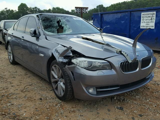 WBAFR7C57BC601288 - 2011 BMW 535 I GRAY photo 1