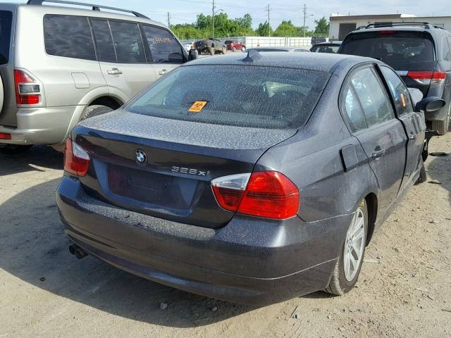 WBAVC93527KX55140 - 2007 BMW 328 XI CHARCOAL photo 4