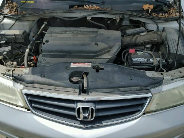 5FNRL185X2B045892 - 2002 HONDA ODYSSEY LX SILVER photo 7