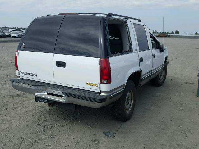 1GKEK13R0XJ780901 - 1999 GMC DENALI WHITE photo 4