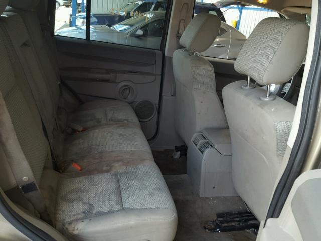 1J8HG48K26C191142 - 2006 JEEP COMMANDER 棕色 照片 6