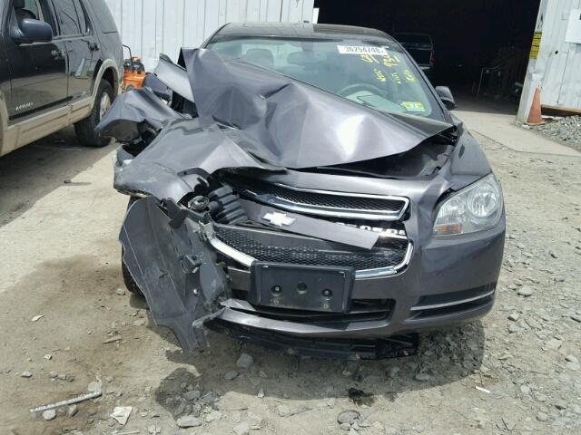 1G1ZC5E19BF229301 - 2011 CHEVROLET MALIBU 1LT 灰色 照片 9
