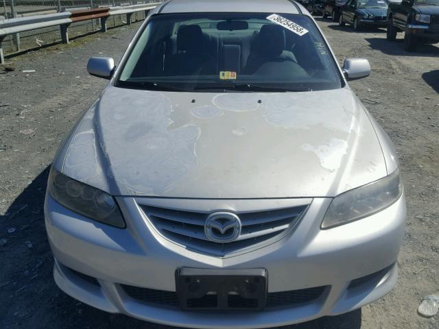 1YVHP80C655M58685 - 2005 MAZDA 6 I SILVER photo 9