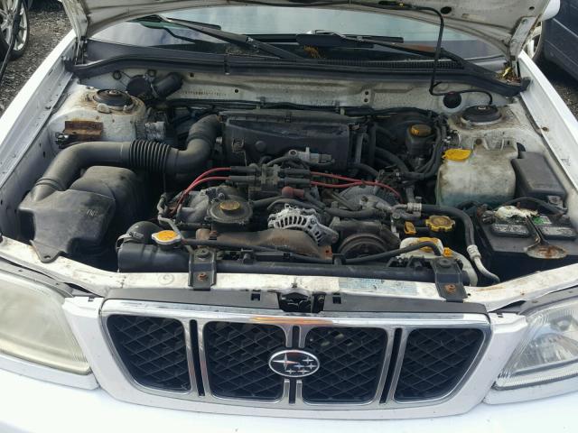 JF1SF65681H719819 - 2001 SUBARU FORESTER S Սպիտակ լուսանկար 7