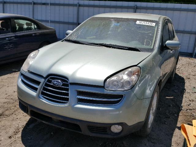 4S4WX83C164426822 - 2006 SUBARU B9 TRIBECA GREEN photo 2