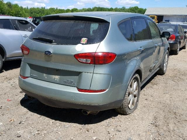 4S4WX83C164426822 - 2006 SUBARU B9 TRIBECA GREEN photo 4