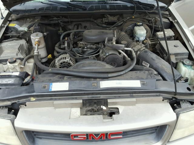 1GKCS18W51K127147 - 2001 GMC JIMMY GRAY photo 7