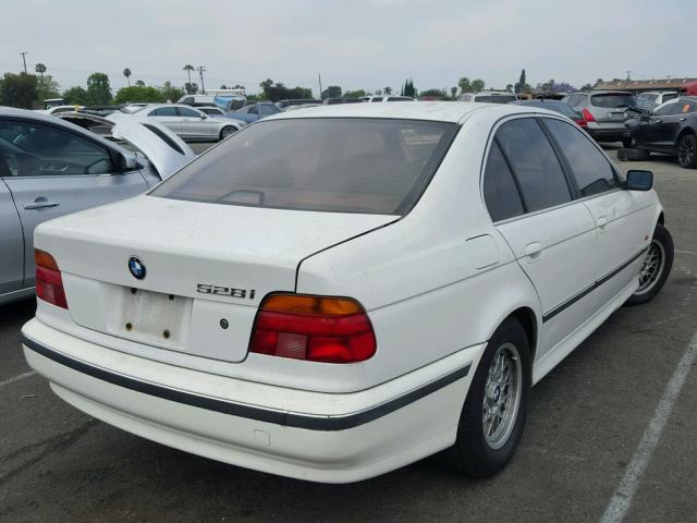 WBADD6325VBW02150 - 1997 BMW 528 I AUTO WHITE photo 4