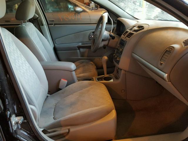 1G1ZT64824F170244 - 2004 CHEVROLET MALIBU MAX შავი ფოტო 5