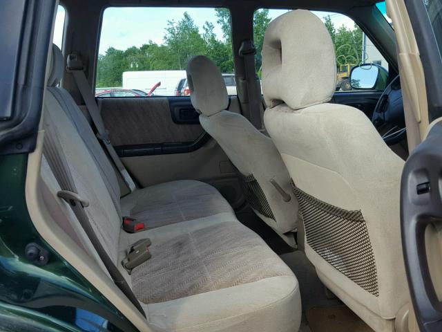 JF1SF65552H740278 - 2002 SUBARU FORESTER S GREEN photo 6