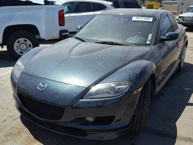 JM1FE173840120099 - 2004 MAZDA RX8 BLACK photo 2