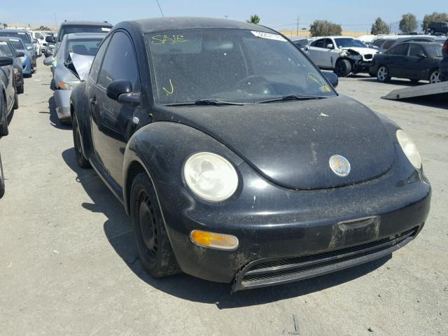 3VWBK21C32M435986 - 2002 VOLKSWAGEN NEW BEETLE 黑色 照片 1