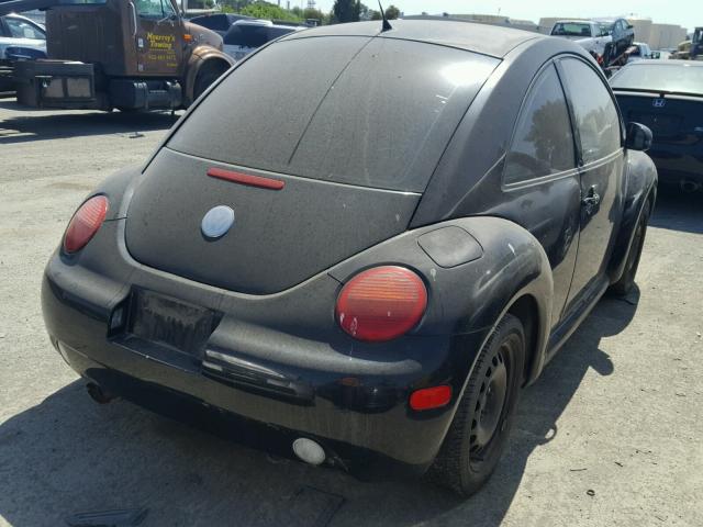 3VWBK21C32M435986 - 2002 VOLKSWAGEN NEW BEETLE 黑色 照片 4