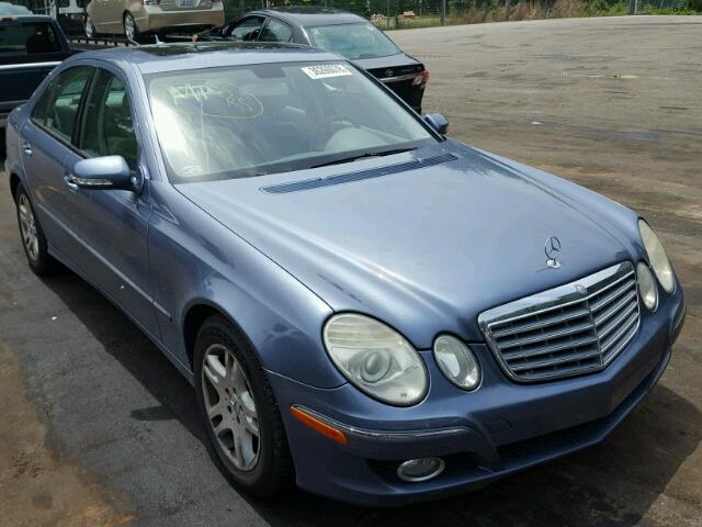 WDBUF22X17B076264 - 2007 MERCEDES-BENZ E 320 CDI BLUE photo 9