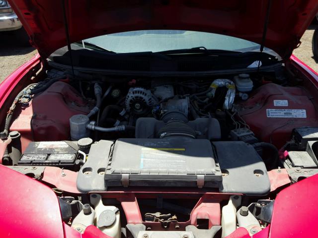 2G2FS22KX22115483 - 2002 PONTIAC FIREBIRD RED photo 7