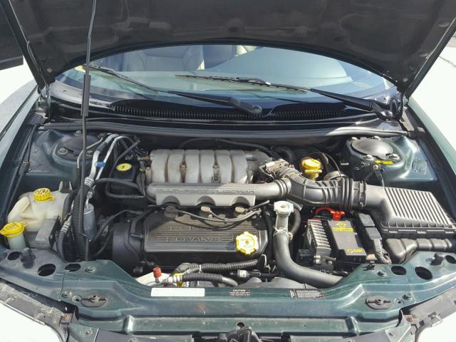 3C3EL55H6TT310805 - 1996 CHRYSLER SEBRING JX GREEN photo 7