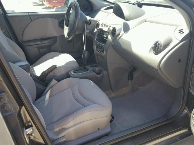1G8AJ52F54Z221492 - 2004 SATURN ION LEVEL GRAY photo 5