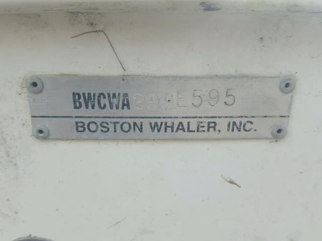 BWCWA299E595 - 1994 ACURA BOATW/TRAI WHITE photo 10