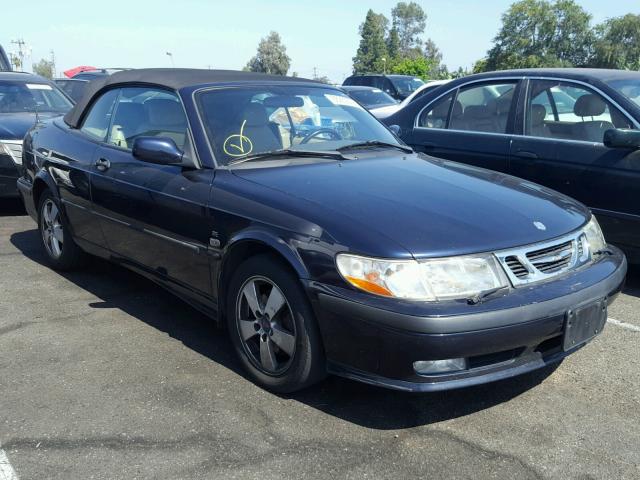 YS3DF78K937007239 - 2003 SAAB 93 BLUE photo 1