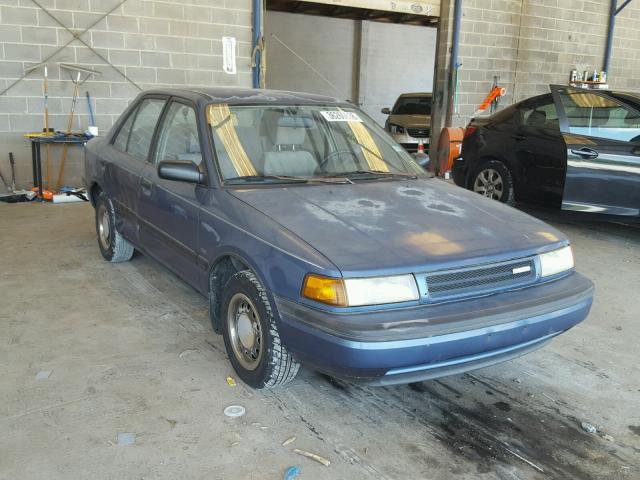 JM1BG2244L0113986 - 1990 MAZDA PROTEGE SE BLUE photo 1