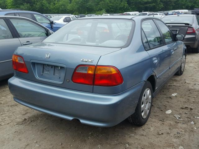 2HGEJ6611YH596007 - 2000 HONDA CIVIC BASE TEAL photo 4