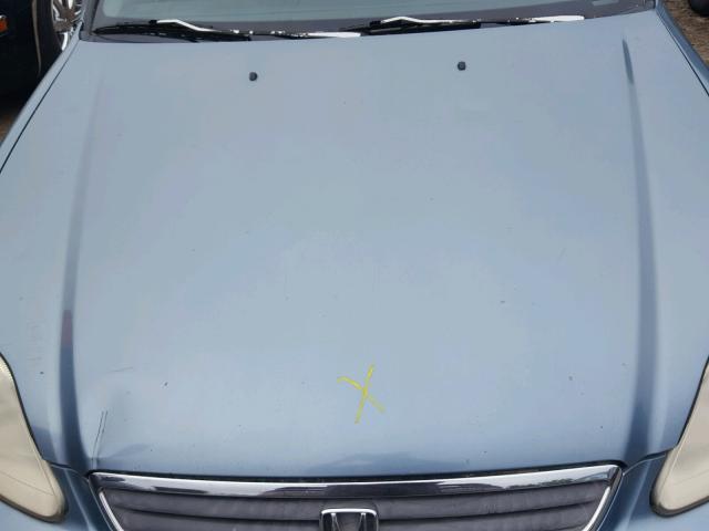 2HGEJ6611YH596007 - 2000 HONDA CIVIC BASE TEAL photo 7